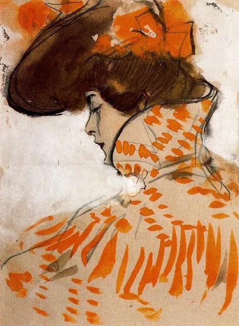 Ramon Casas i Carbó (1866-1932), Couleurs Feu