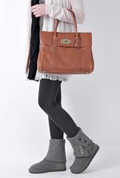 grey knitted flat boot by UGG Australia