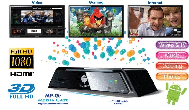 AMEX Digital MP G7 Un TV Media Player doté dAndroid