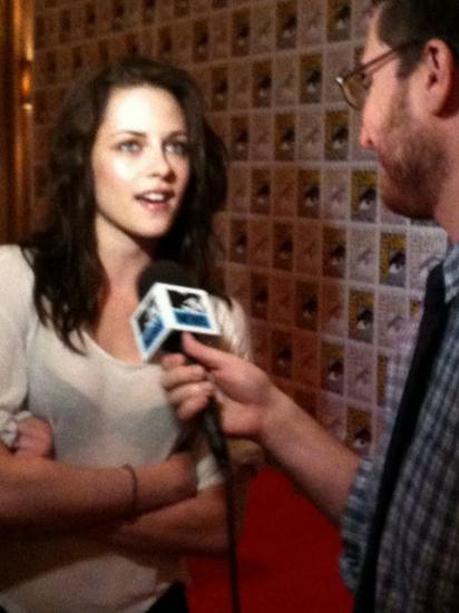 Premières images de Rob, Kristen et Taylor au Comic Con