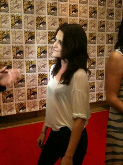 Premières images de Rob, Kristen et Taylor au Comic Con