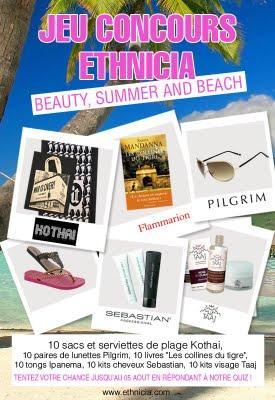 Jeu-concours Ethnicia pour vous les filles !