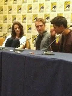 Kristen and the Twilight cast at the ComicCon - 2011