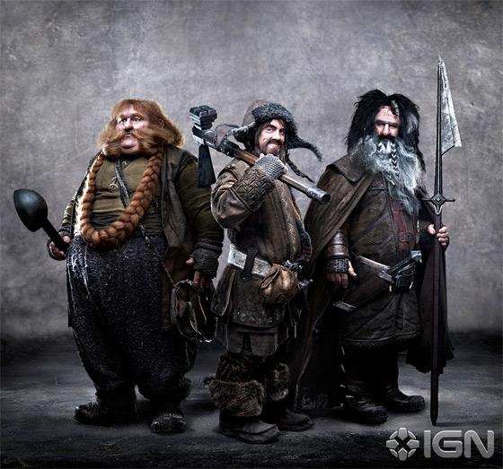 Bombur, Bofur and Bifur in The Hobbit