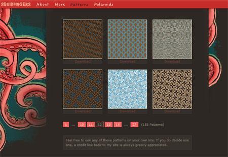 158 patterns sur Squidfingers