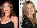 Jennifer Aniston et Angelina Jolie