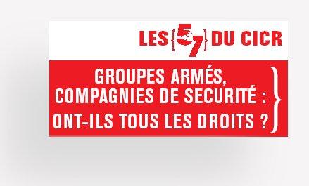 Rebelles, compagnies sécurité ont-ils tous droits