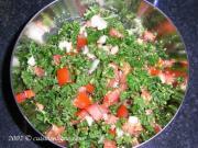 Taboulé au persil frisé