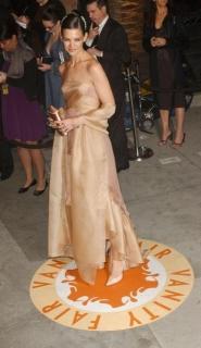 Katie Holmes le 25 février 2007 à la Vanity Fair Oscar Party.