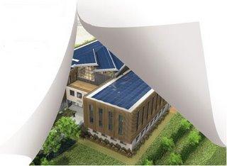 Création du premier pôle de compétences environnementales de France dans un bâtiment à énergie positive à Saint-Priest (Rhône)