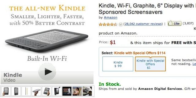 Un Kindle avec publicité : quelle stratégie pour Amazon ?