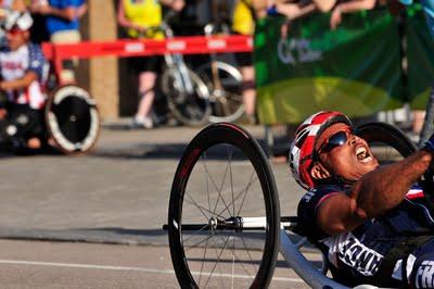 Quelques photos de paracyclisme (2011) encore...