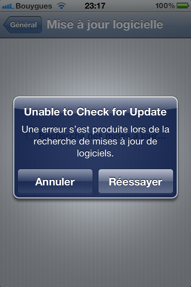 iOS 5 bêta 4 : Mise à jour Over The Air !