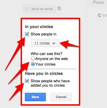 google plus privacy Google Plus : six astuces