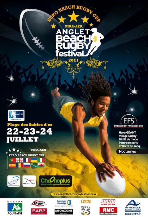 La première coupe d’Europe de beach-rugby est lancée