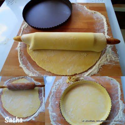 Tarte aux pommes et miel de thym Abbaye de St Hilaire