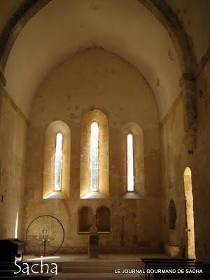 Tarte aux pommes et miel de thym Abbaye de St Hilaire