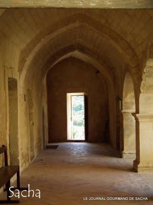 Tarte aux pommes et miel de thym Abbaye de St Hilaire