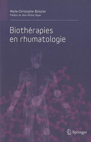Biothérapies en Rhumatologie - Springer 2011