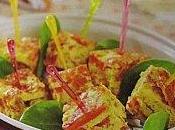 Carrés d'omelette....