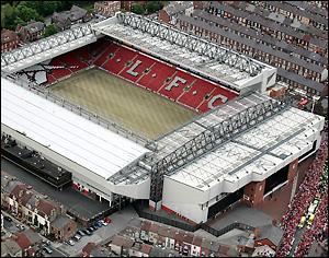 Pas plus de deux mille supporters de MU à Anfield ?