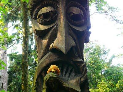 La colline des sorcieres a Juodkrantē (Lituanie)