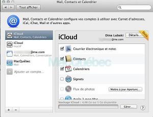 Apple envoi aux développeurs Mac OS X Lion 7.2 et iCloud Beta 5
