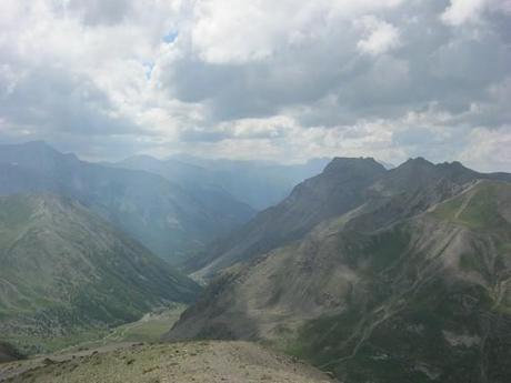 vue de la cime de la Bonette vue de la cime de la Bonette
