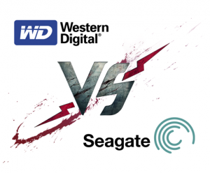 Combat de coq entre Seagate et Western Digital.