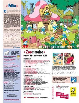 Revue de Presse BD : Zoo n°33 - juillet/août 2011