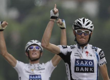 Des Schleck en bois tour de france,cadel evans,andy schleck,franck schleck,frères pelissier,soeurs williams