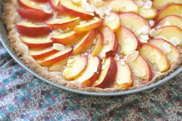 Ma Tarte Pêches & Châtaigne / My Peach & Chestnut Tart