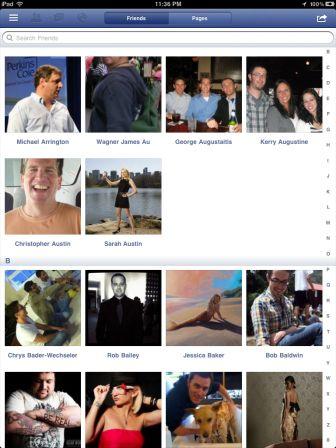 Facebook dévoile enfin son application iPad en images