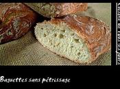 Baguettes sans pétrissage