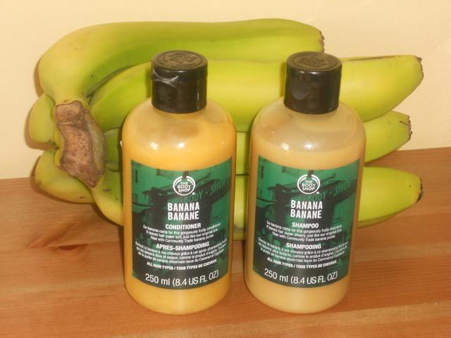 Ohhhhhhhhhhhhh, banana! Shampooing et Après shampooing à la banane The Body Shop