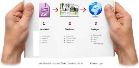 page flip-flap, flipbook