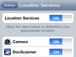 DocScanner sur iPhone, gratuit pendant quelques heures...