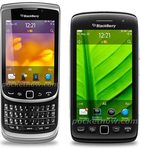 BlackBerry Torch 2 Touch Vo Les BlackBerry 9810 Torch 2 et Touch 9860 en approche