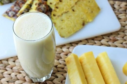 Smoothie ananas