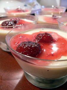 panna cotta de Cécile