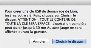 Lion DiskMaker: Créez un disque bootable en un clic