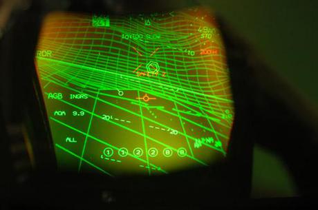 le-collimateur-tete-haute la couleur dans le collimateur du Rafale : PEA CTH-Num