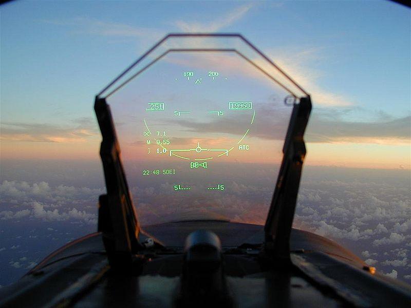 la couleur dans le collimateur du Rafale : PEA CTH-Num