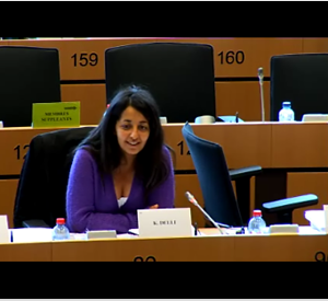 Karima DELLI  Député Européen : Commission de l'emploi et des affaires sociales au parlement Européen