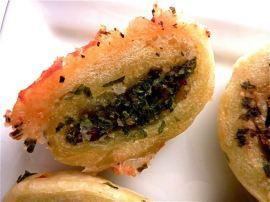 Mini pizzas roulées aux 2 fromages