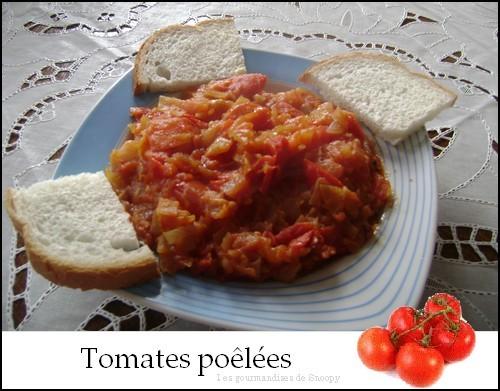 Tomates poelées