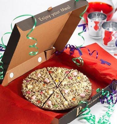 Que diriez-vous d'une pizza au chocolat ?