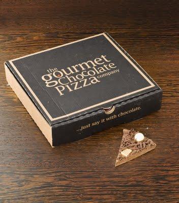 Que diriez-vous d'une pizza au chocolat ?