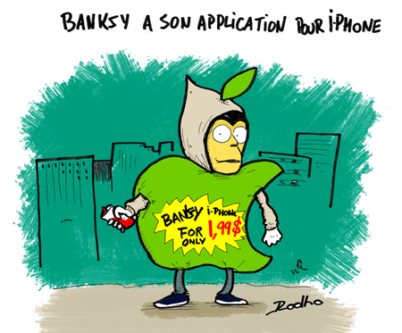banksy_application_i_phone