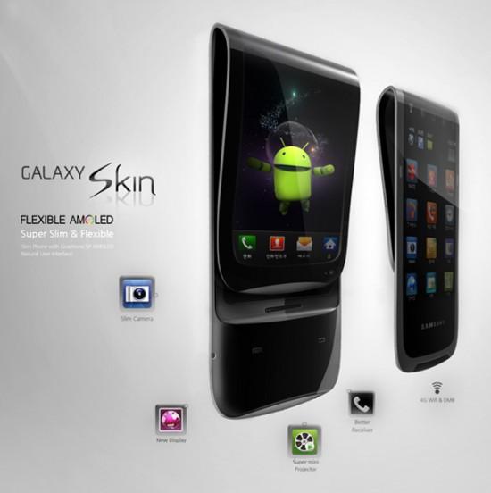 Samsung Galaxy Skin Le Samsung Galaxy Skin, un concept à voir...